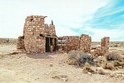 Stone house ruins