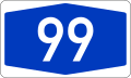 File:Bundesautobahn 99 number.svg