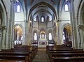 Église paroissiale Saint-Melaine, vue intérieure d'ensemble.