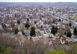 Lancaster as viewed from Mount Pleasant in 2006