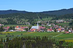 Skyline of Mouthe