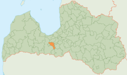 Ozolnieki – Mappa