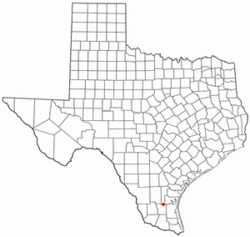 موقعیت Falfurrias, Texas