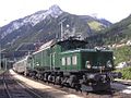 Lange Zeit beherrschten Triebfahrzeuge der Reihe 1020 (hier in Flirsch) das Bild am Arlberg