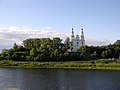 Daugava med Skt. Sofia katedralen i baggrunden