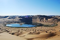 Badain-Jaran-Wüste - Sanddünen und Seen