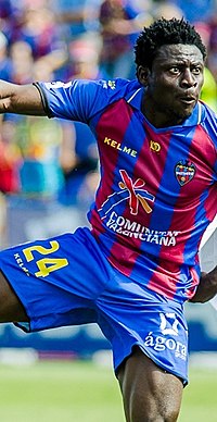 Obafemi Martins v dresu Levante UD (2012)