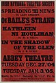 1905 - The Poster for the Opening Night of the Abbey Theatre.