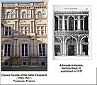 Influence on hôtel d'Assézat's facades.