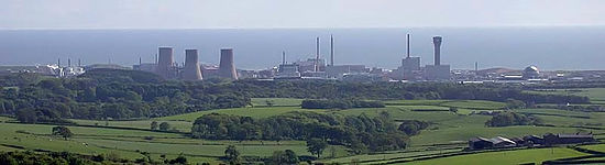 Sellafield, Muir Éireann sa chúlra