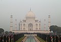 Indien: de:Taj Mahal in de:Agra im Bundesstaat de:Uttar Pradesh