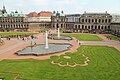 Dresden, Sachsen: Schloss- und Gartenanlage Zwinger