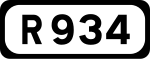 R934 road shield}}