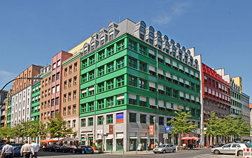 Aldo Rossi, Quartier Schützenstrasse, Berlin, 1994-1998