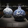 Two vases with dragons, Room 95, British Museum