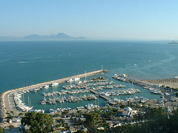 Marina a phorthladd Sidi Bou Saïd