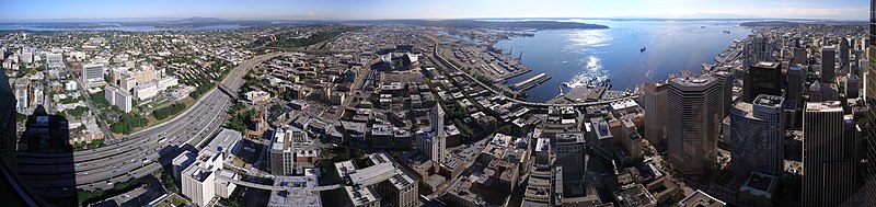 Uitzicht vanuit het Columbia Center