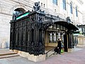 Metro entrance at McKim Buildung