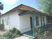 The Elias-Rodriguez House was built in 1890 and is located at 927 E. Eighth St. in Tempe, Az. It is one of the oldest remaining adobe houses in Tempe. The building houses a museum of local Mexican-American history. The property is listed in the Tempe Historic Property Register. The property was listed on the National Register of Historic Places on May, 7, 1984, reference number 84000684.