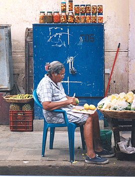 Ambulanter Obststand