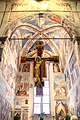 Arezzo, Italien: Die Kirche San Francesco mit einem Freskenzyklus von Piero della Francesca in der Bacci-Kapelle