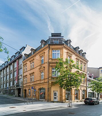 Gebäude Ecke Dr.-Wilhelm-Külz-Straße/Bahnhofstraße