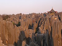 Karstlandschaft in Südchina