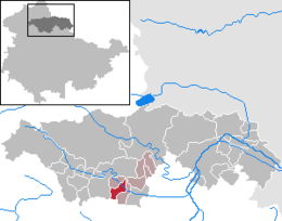 Westgreußen – Mappa