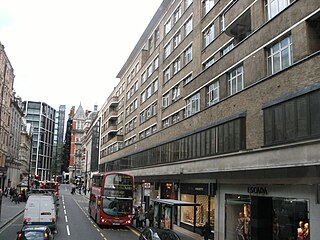 Sloane Street looking North (looking towards Knightsbridge), 2011/6/4