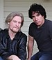 Daryl Hall (t.v.) og John Oates (t.h.), 2008