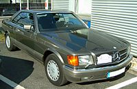 Mercedes W126 Coupé.