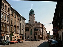 l'ancien hôtel de ville, vue de la rue Krakowska (2005)