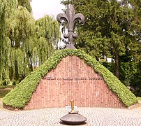 Monument over lokale polske spejdere, der faldt under opstanden i Storpolen og 2. verdenskrig