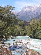 El río Blanco.