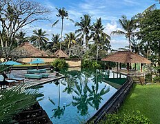 Piscine à Amandari