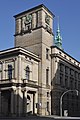 Clock tower of Hamburg stock exchange (Hamburg-Altstadt)