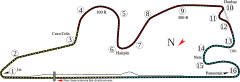 Tracciato di Circuito del Fuji