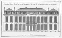 L'Hôtel d'Humières, costruito intorno al 1716 e demolito nel 1905.