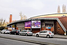 Palais des sports du quai de l'Adour.