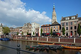 Docks in the city center