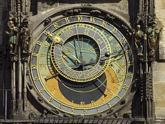 Czech-2013-Prague-Astronomical clock face