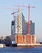 Elbphilharmonie under construction