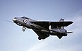 English Electric Lightning landing at Filton, Bristol, England, 1964.