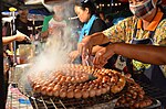 Sai krok Isan specialty of northeastern Thailand