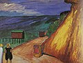 Marianne von Werefkin: Die Steilküste von Ahrenshoop, 1911