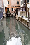 Buranelli Canal seen from the Malvasia Bridge in Treviso