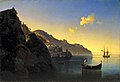 Ivan Ayvazovsky: Coast of Amalfi — 1841.