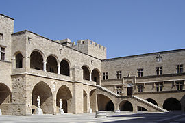 Interior of the palace