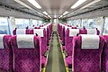 グリーン車の1階席の車内（サロE531-17）