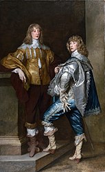 Lord John Stuart and His Brother, Lord Bernard Stuart etwa 1638 date QS:P,+1638-00-00T00:00:00Z/9,P1480,Q5727902